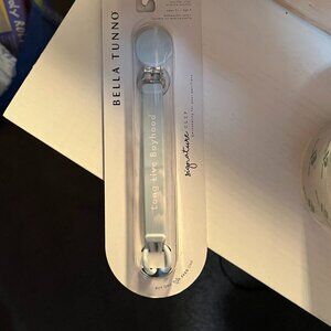 BELLA TUNNO Long Live Boyhood Baby Blue Pacifier Clip NWT